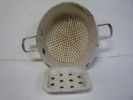 Enamel Strainer, Soap Dish