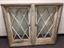 Window Frame w/ Glass Panels