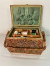 Sewing Basket with Contents