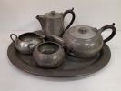  Pewter tea set