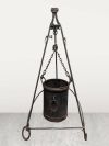 Cast Iron Cauldron on Stand