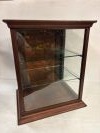 Glass display case