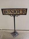 Sign - Bonjour